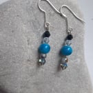 Beaded Dangle earrings 