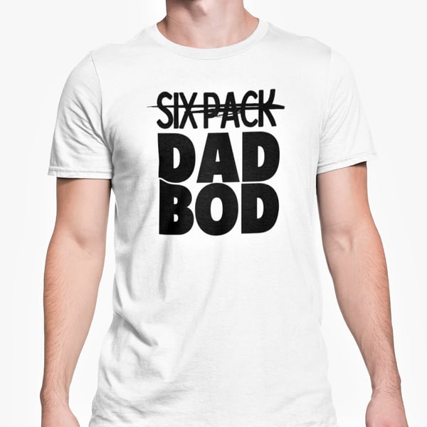 Dad Bod T Shirt Novelty Father Joke Dad Body Christmas Funny Birthday Present