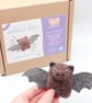 DIY Kit Woolly Bat Needle Felting - Beginners Craft Kit High Quality - Image 9