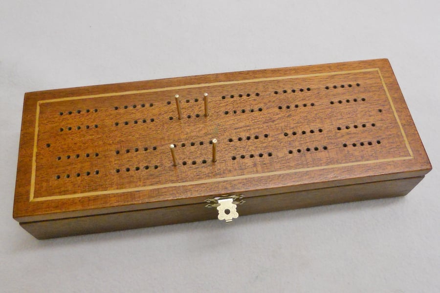 CRIBBAGE BOARD - BOX SET