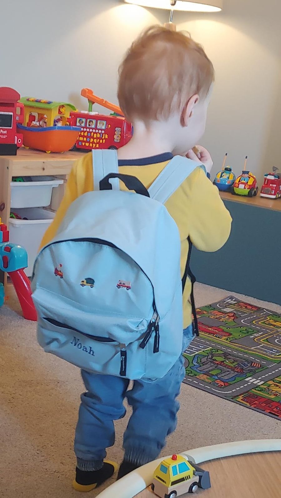 Child’s personalised backpack 