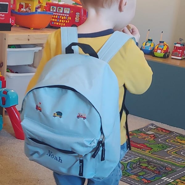 Child’s personalised backpack 