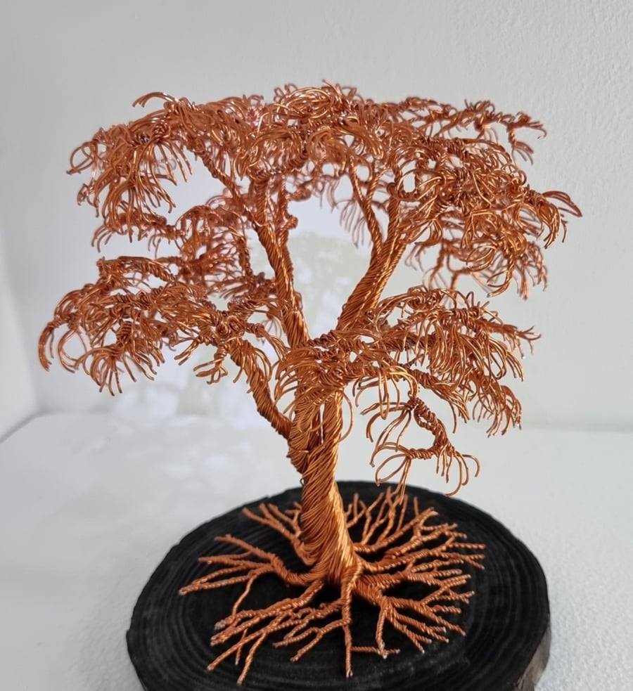 Copper wire tree