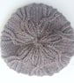 Flower Cable Hat Knitting Pattern - Image 1