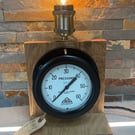 Negretti and Zambra Vintage (1950s) NOS pressure dial desk lamp