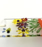 Fused glass mini suncatcher flowerpot with bee. - Image 4