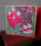 Christmas with Molly and Maurice- Advent Candles, blank card