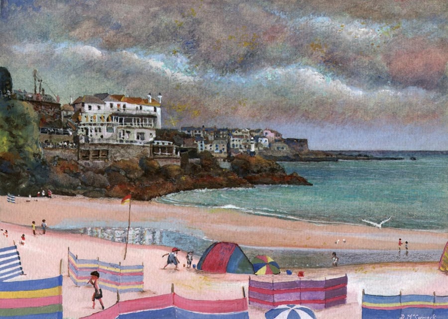 ORIGINAL - Porthminster Beach toward St Ives Harbour