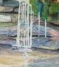 Water & Stone - original mixed media - Image 2