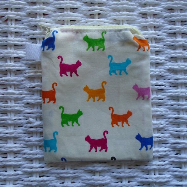 Cats Coin Purse or Card Holder 