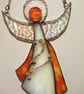 Guardian Angel  Stained Glass Suncatcher - Image 4