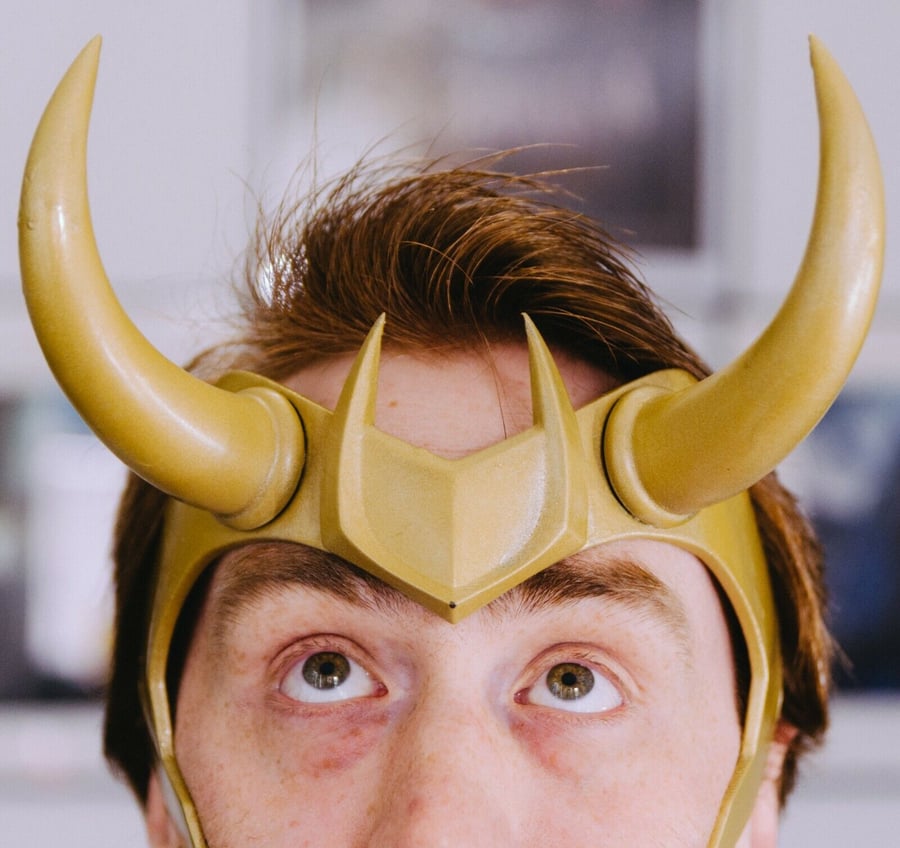 Loki Laufeyson's Tiara Crown - 3D Printed Prop Cosplay