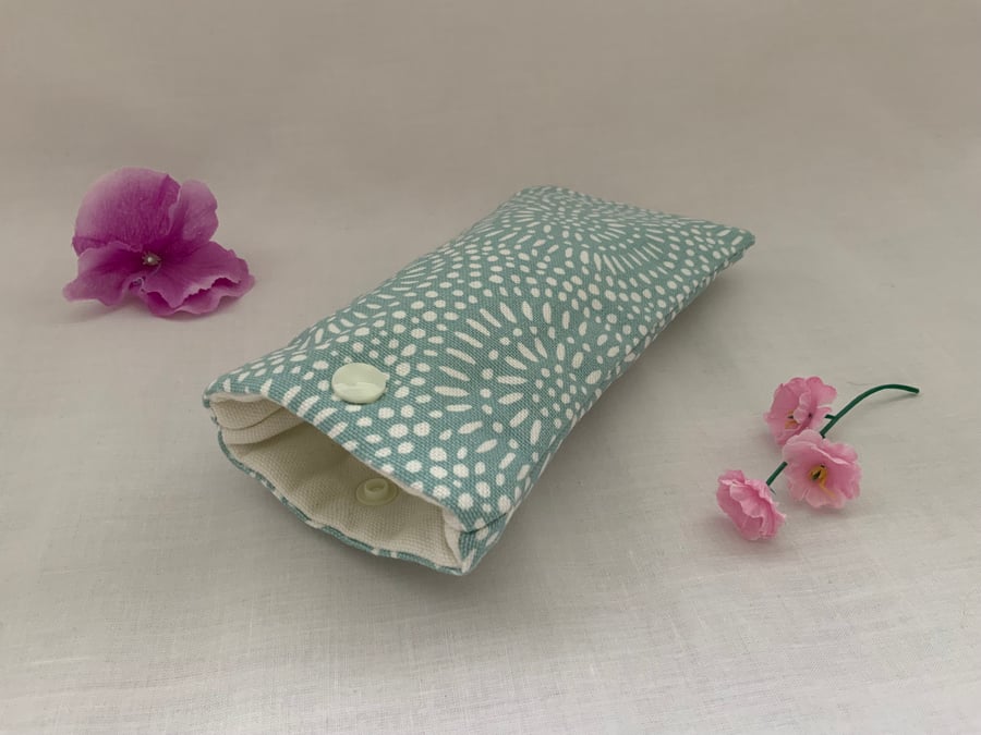 Fabric Glasses Case, Sunglasses Case, Glasses Pouch, Fabric Purse