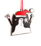 Black and white cat decoration. - Image 1
