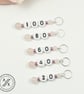 Stitch Markers - Rose Quartz Numbered Cast On Counting For Knitting 20 - 100 - s - Image 5