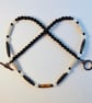 Picasso Jasper Necklace With Moonstone And Black Spinel - Handmade In Devon - Image 3