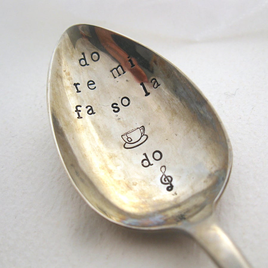Music Lover's Teaspoon, Do Re Mi Tea Spoon