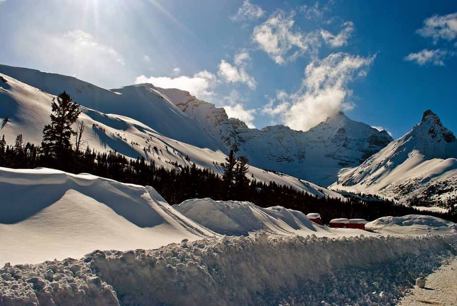 Canadian Rocky Mountains Icefields Parkway Canada Photograph Print