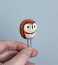 Handmade Owl Paperclip Bookmark - Image 3