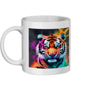 Watercolour Tiger 1 - Bright, Vivid Wildlife Mug