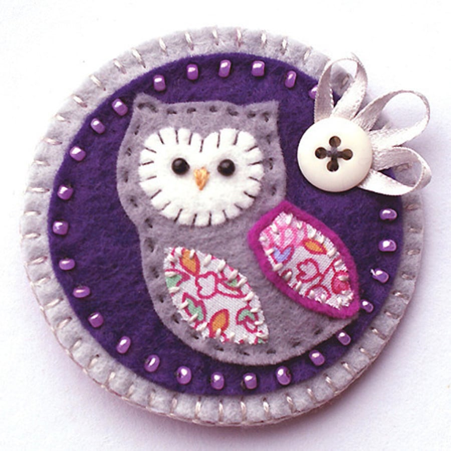 Owl Brooch