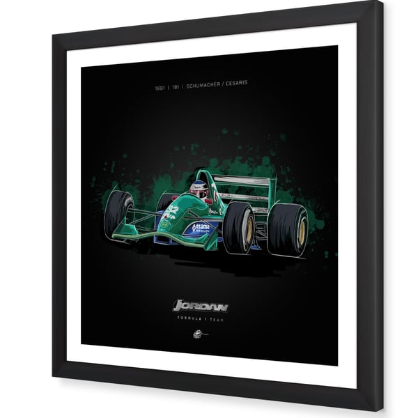 F1 Jordan 191 Wall Art