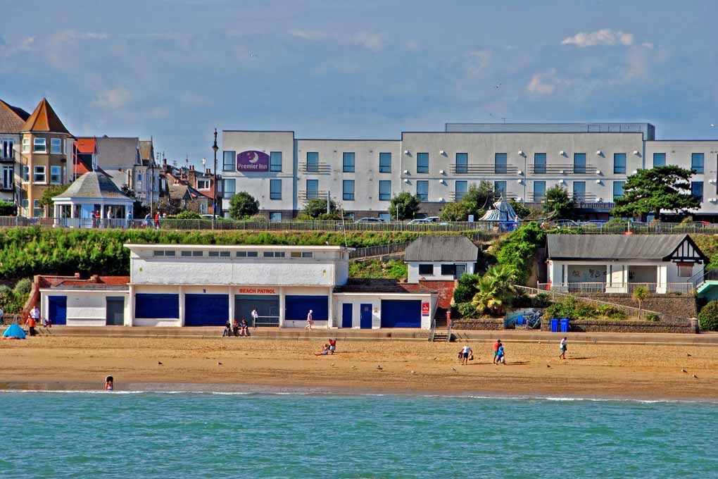 Clacton On Sea Beach Essex England UK Photograph Print