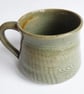 Large Mug Brown Glazed  - Hand Thrown Stoneware Ceramic Mug 