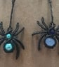 Spider necklace, adjustable, custom colour - Image 4