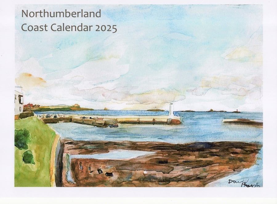 Northumberland Coast Calendar 2025