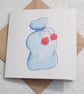 Blank Card Hot Water Bottle Eco Friendly - Image 3