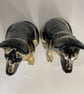 Personalised German Shepherd Dog salt and pepper shakers.(large 17cm high) - Image 10