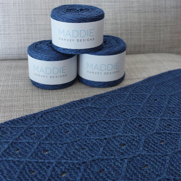 Centaurea Shawl Kit (Demin Blue)