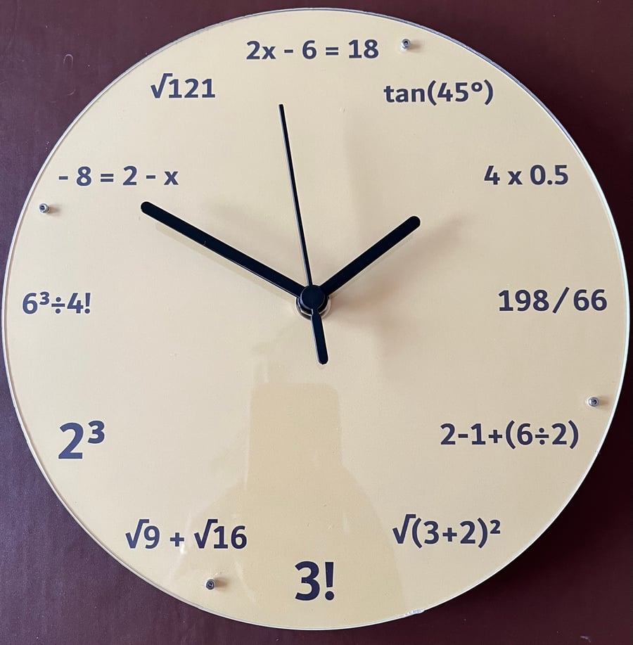 Mathematics Lover’s Clock