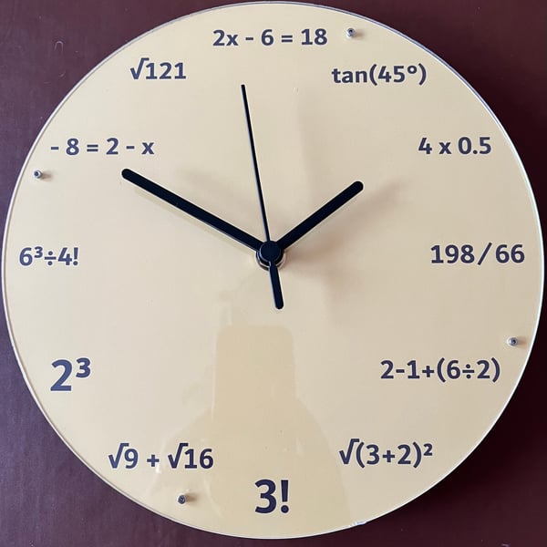 Mathematics Lover’s Clock