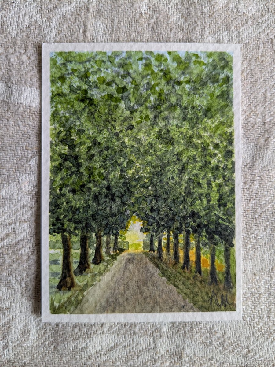 'Avenue', ACEO artcard 