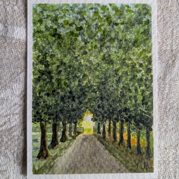 'Avenue', ACEO artcard 