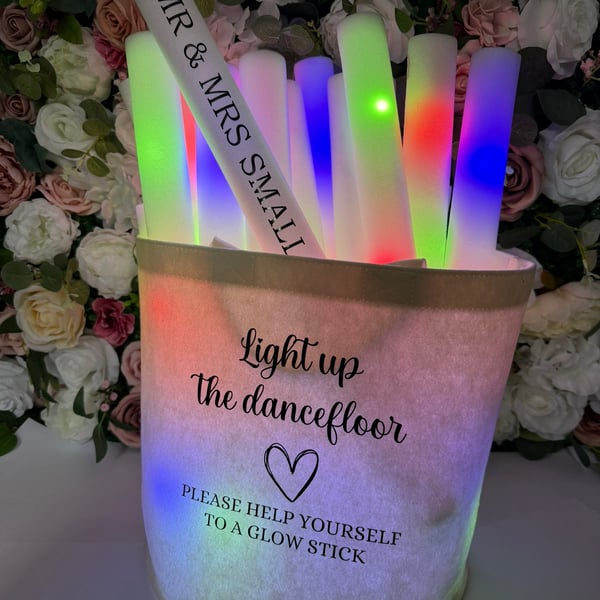 Trug - Glow stick holder
