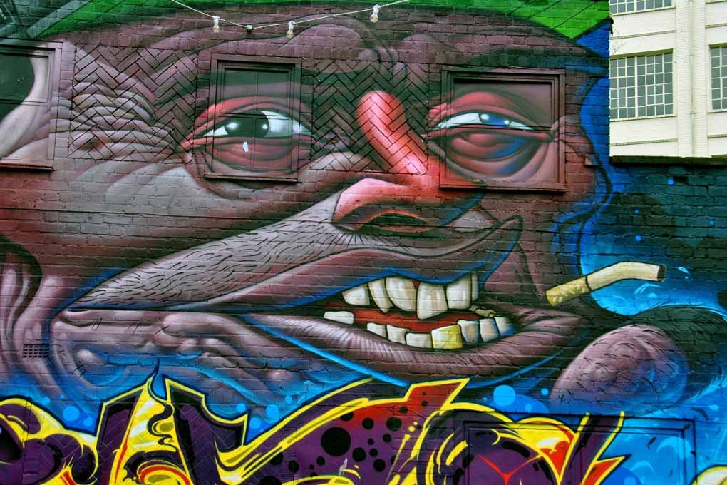 Street Art Graffiti Digbeth Birmingham UK Photograph Print