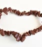 DESTASH:  Red Goldstone Chip Bracelet - Image 1