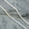 Sterling silver spiga chain 16" or 18"
