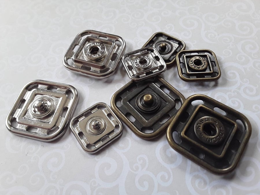 20mm Nickel Press Stud Snap Fasteners