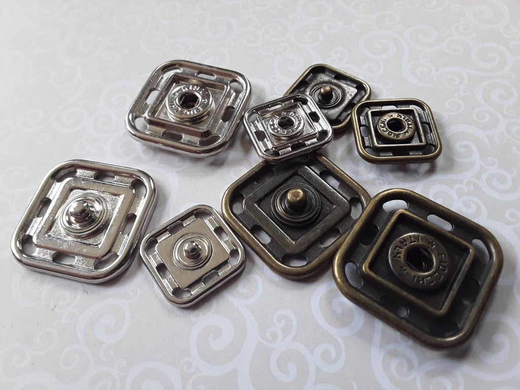 20mm Nickel Press Stud Snap Fasteners