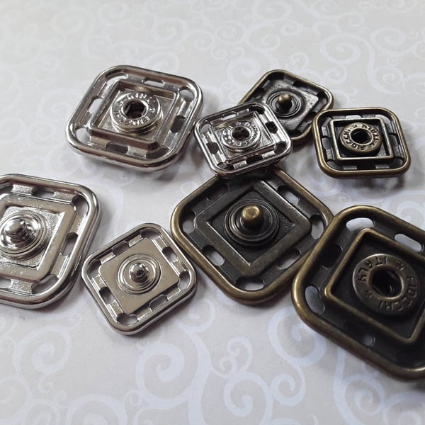 20mm Nickel Press Stud Snap Fasteners