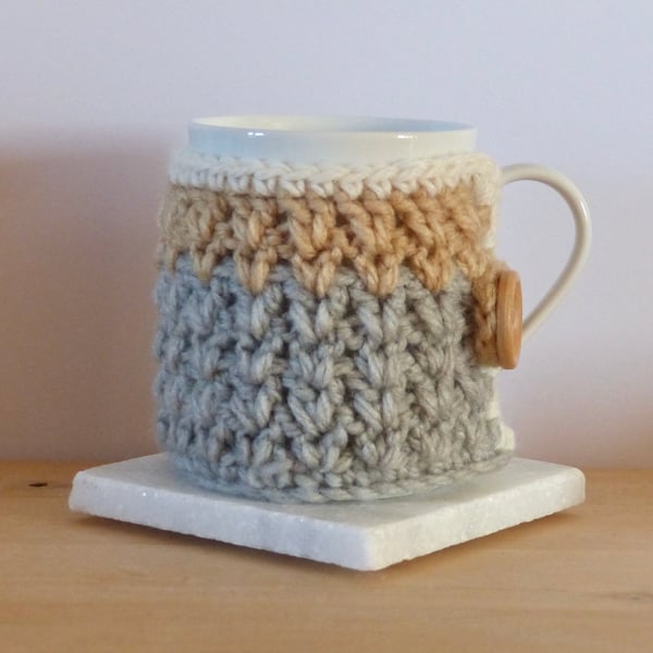 Crocheted Mug Cosy