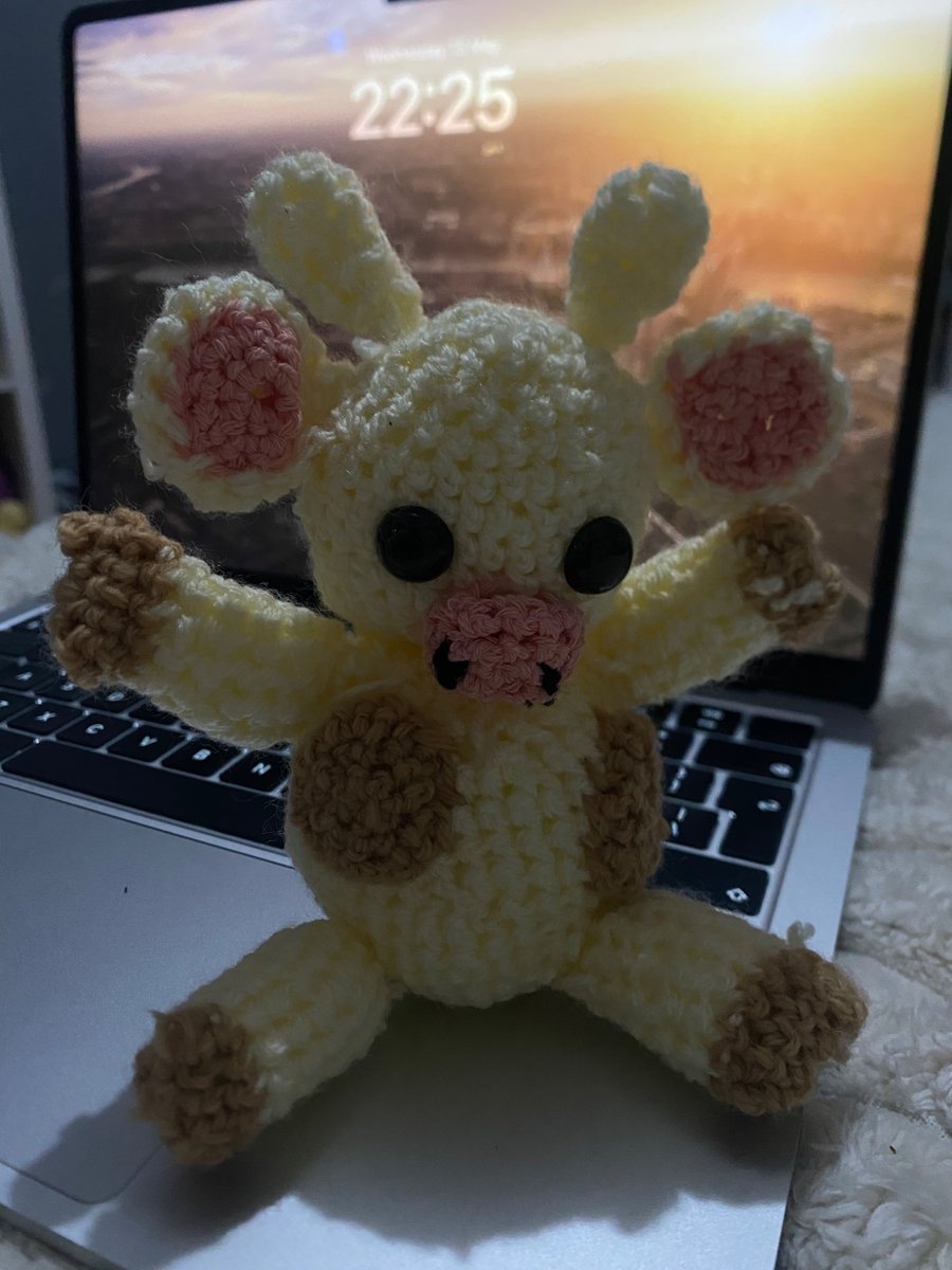 Crochet cow small 