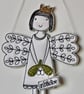 'Mistletoe Fairy' - Hanging Decoration - Image 5