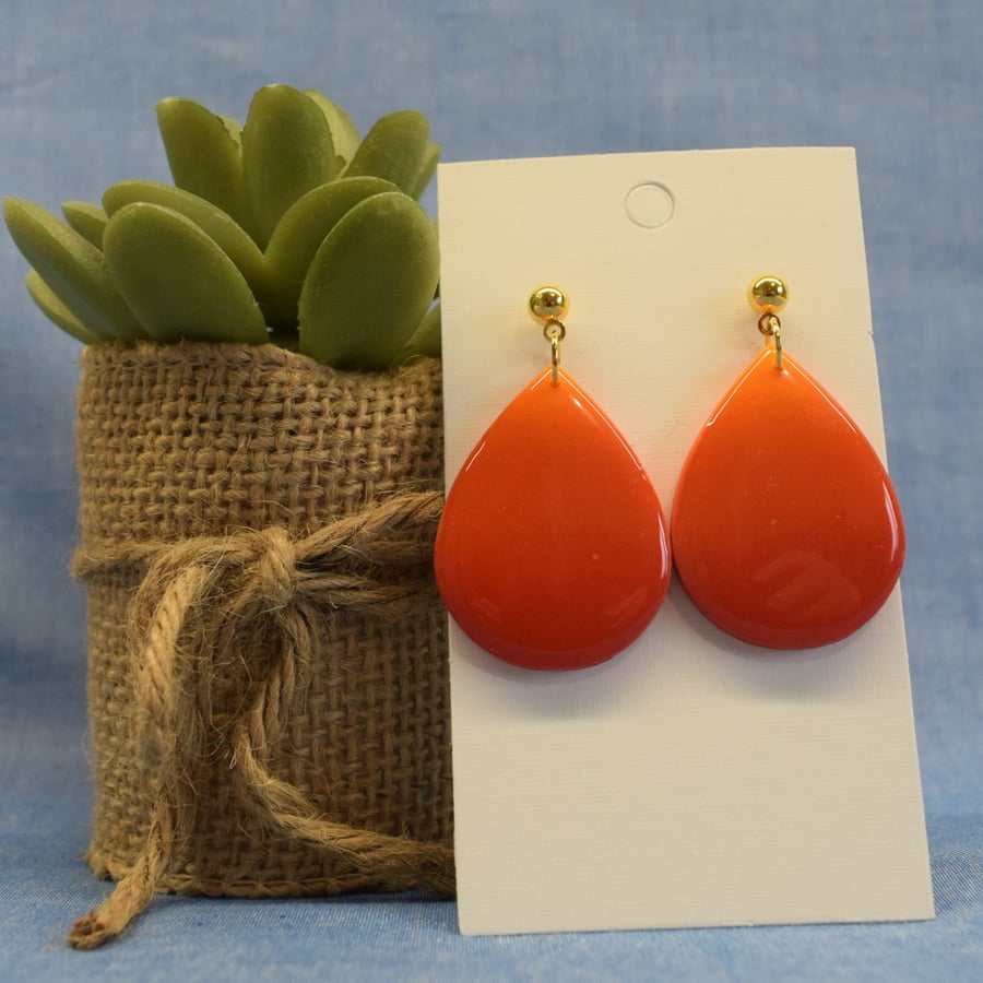 Classic Large Teardrop Earrings