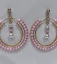 Handmade Dangle Teardrop style earrings  - Image 3
