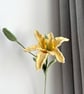 Crochet Lily With Bud Summ Everlasting Floral Home Decor , Gift, Colourful lily, - Image 4